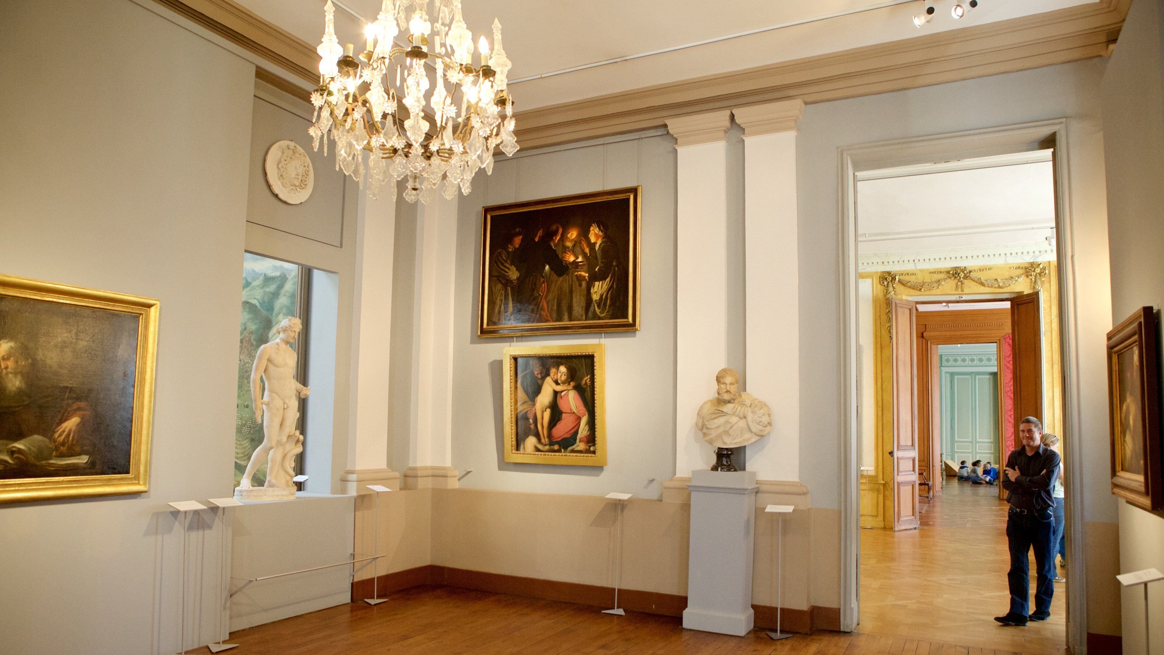 Musee des Beaux-Arts as well as an individual male