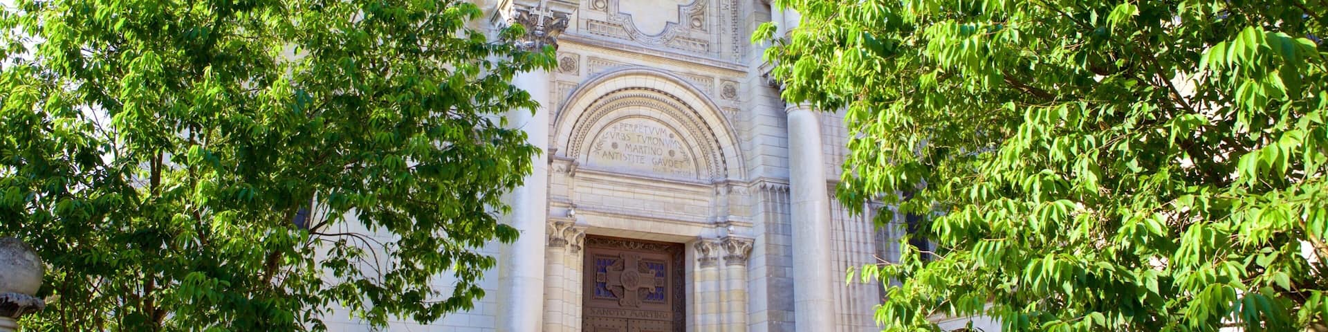Saint Martin Basilica featuring a church or cathedral and heritage elements