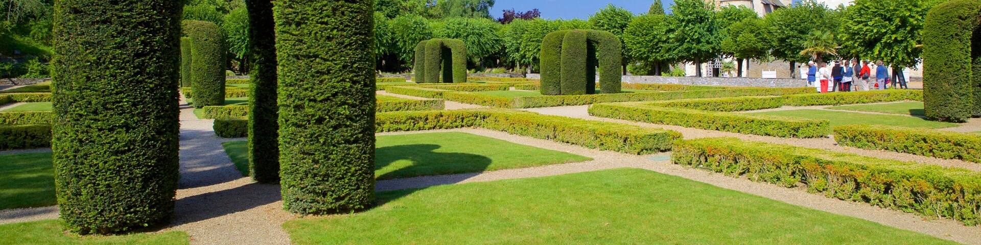 Chateau d\'Angers featuring a park