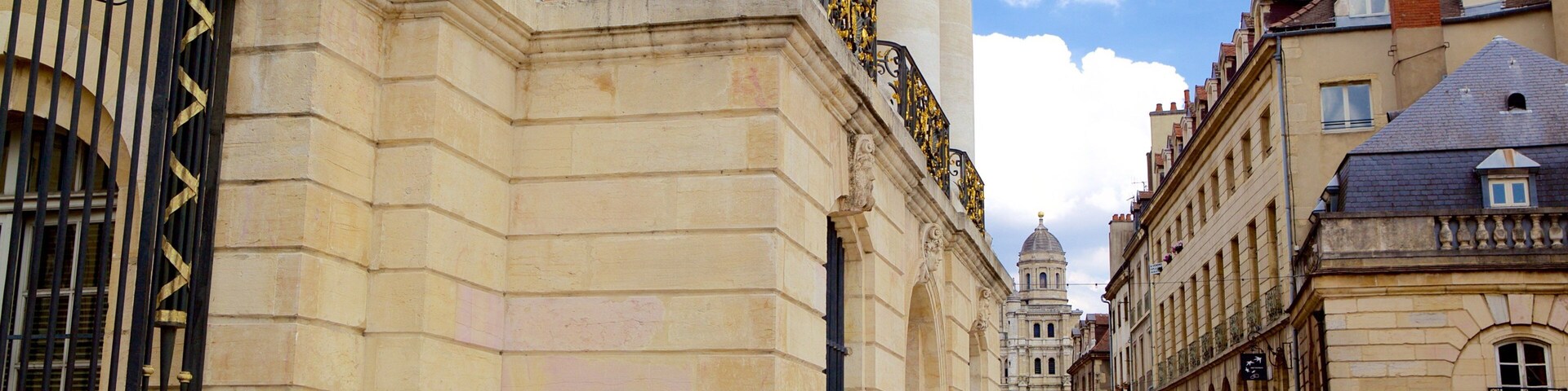 Palace of the Dukes which includes heritage elements and street scenes