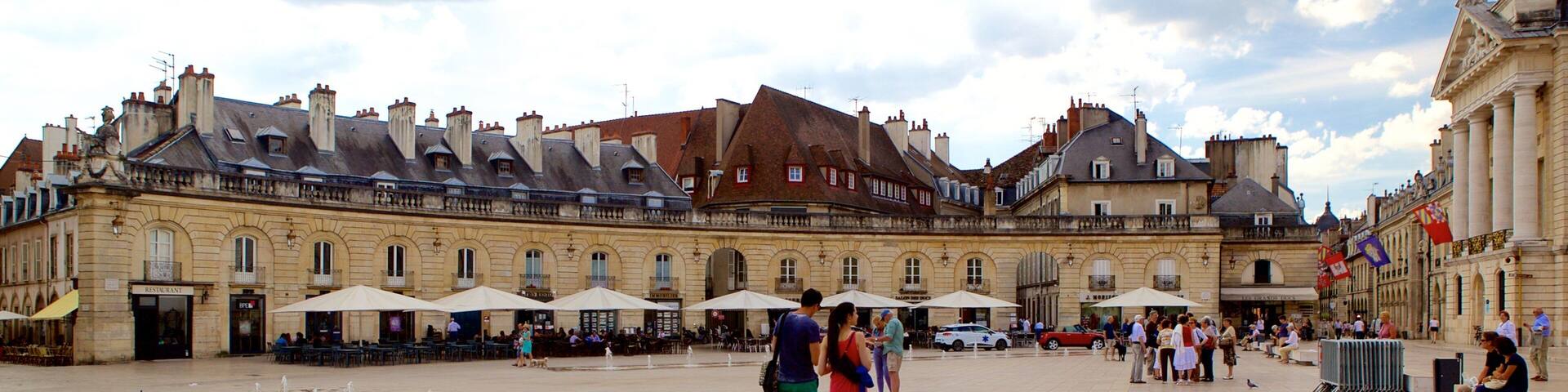 Liberation Square featuring a square or plaza