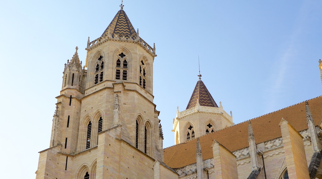 Dijon Cathedral featuring heritage elements and heritage architecture