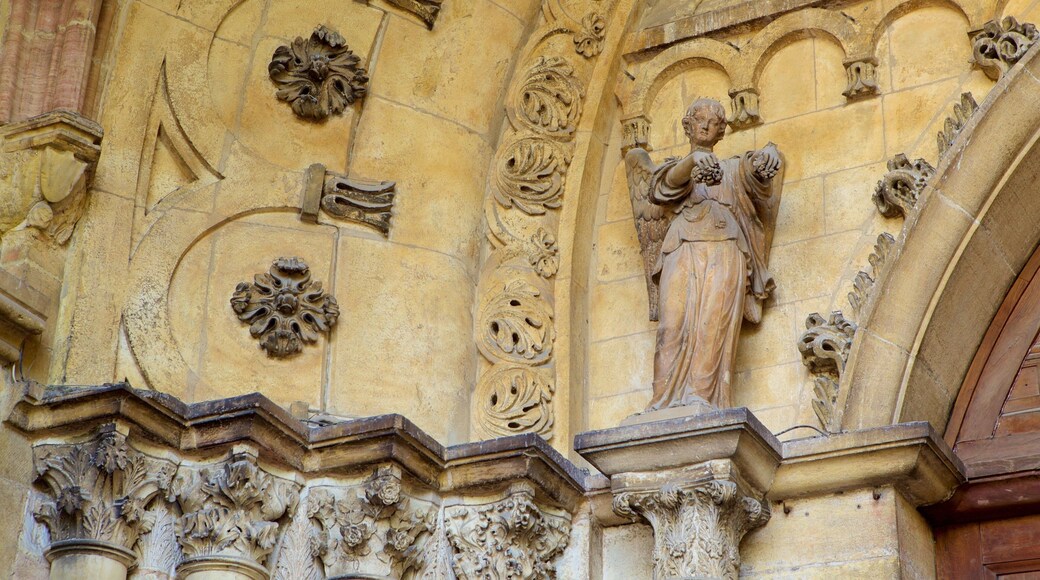 Dijon katedral som viser kulturarv