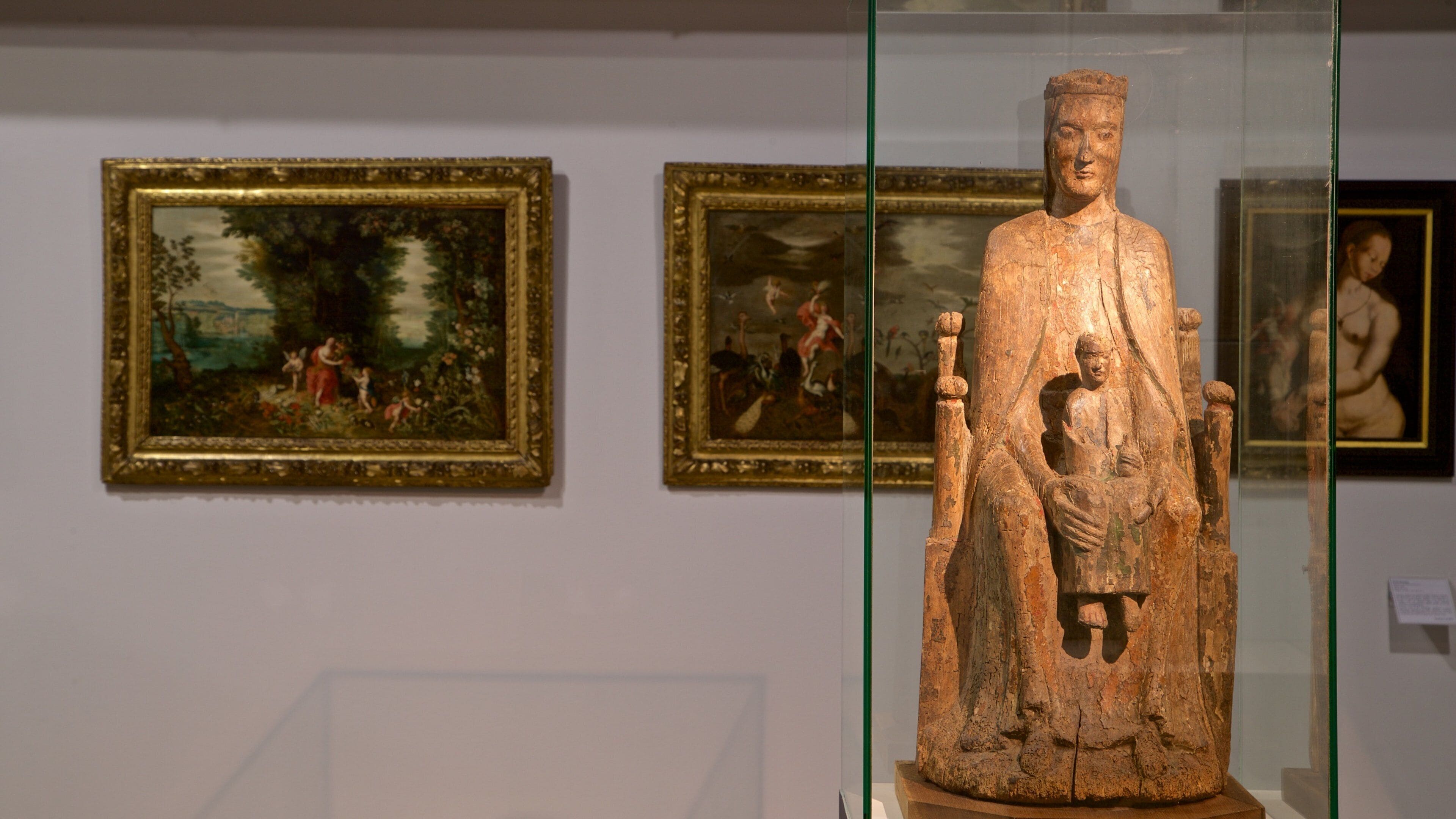 Museum of Fine Arts featuring interior views and art