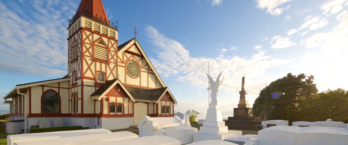 St. Faith\'s Anglican Church montrant patrimoine architectural et église ou cathédrale