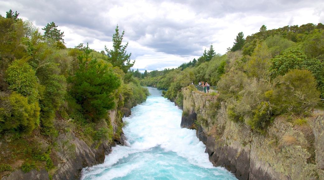 Huka Falls featuring rapids