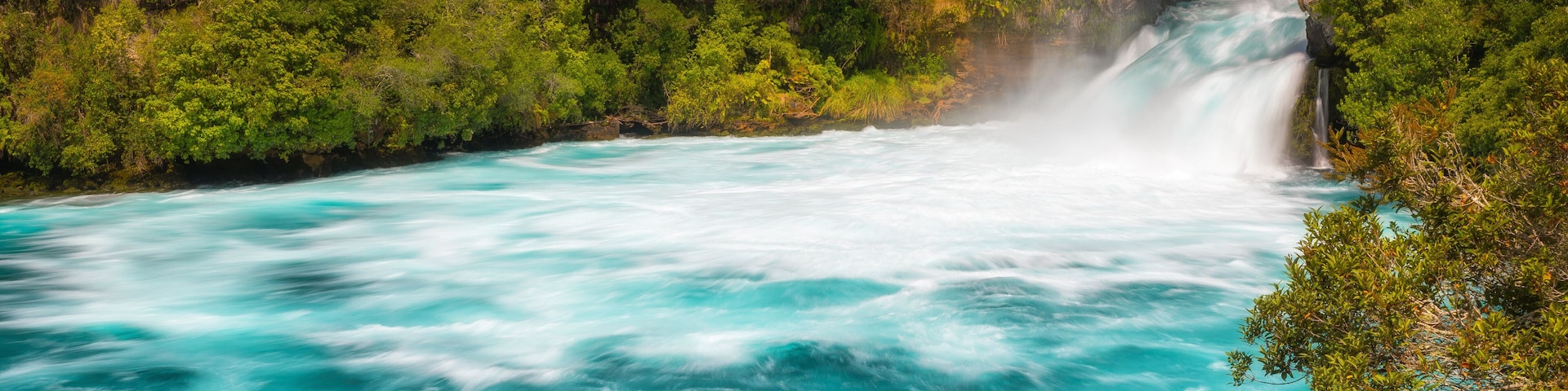 Huka Falls, Waikato River, Taupo District, New Zealand