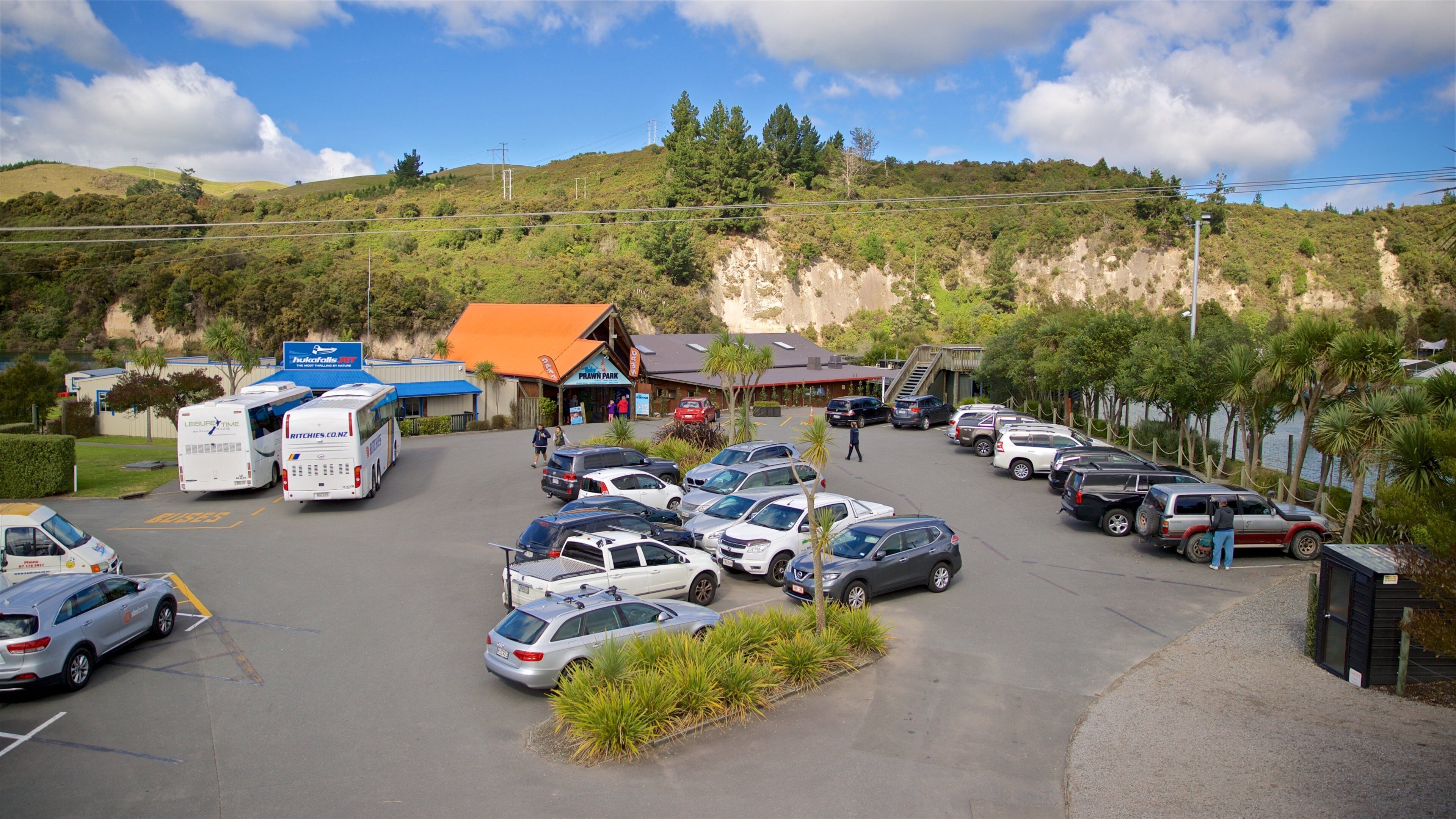 Prawn Farm which includes landscape views