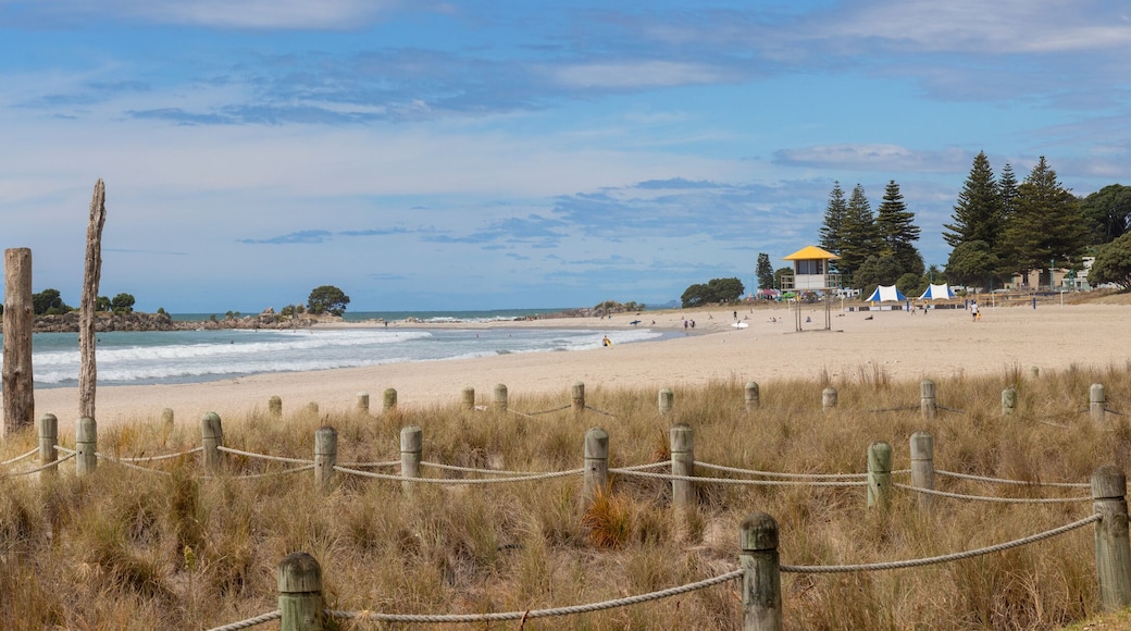 Mount Maunganui beach panorama