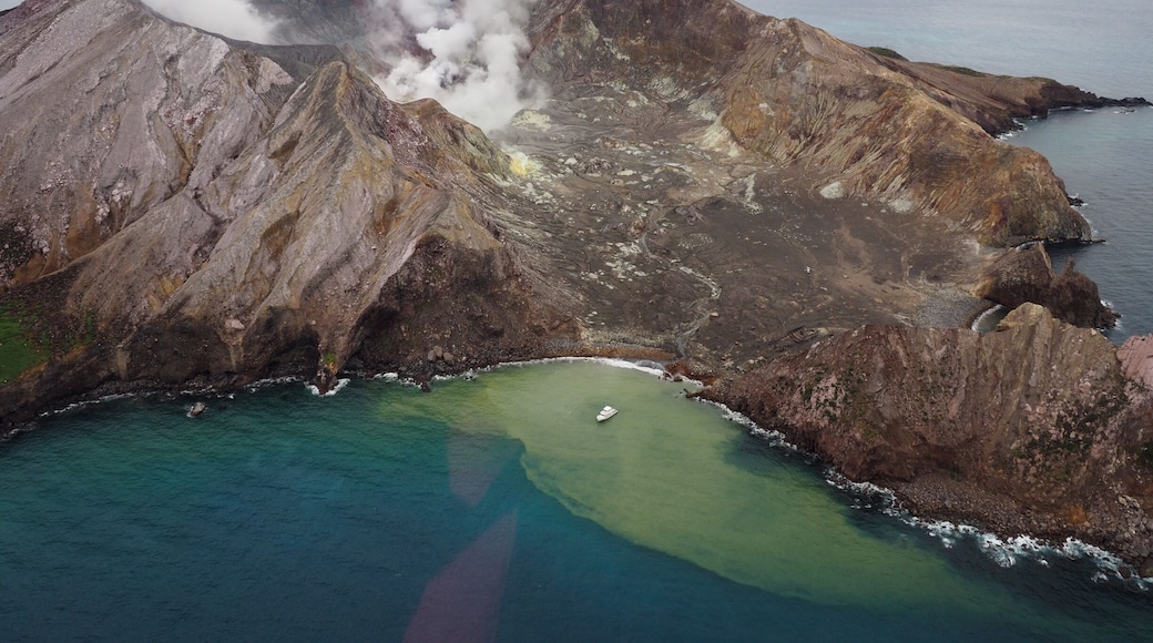 A 40 minute helicopter trip (as apposed a 5 hour rocky boat trip) to visit this incredible live volcano! Scary and thrilling!