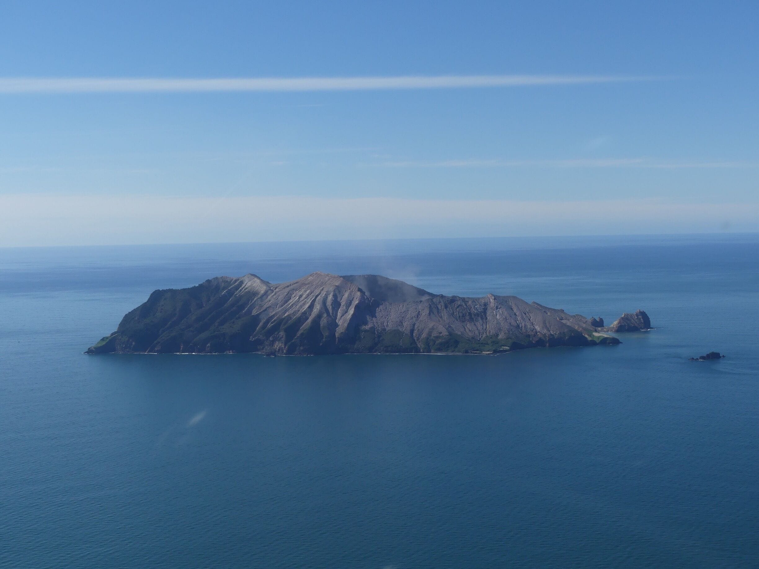 Heliride to white island 