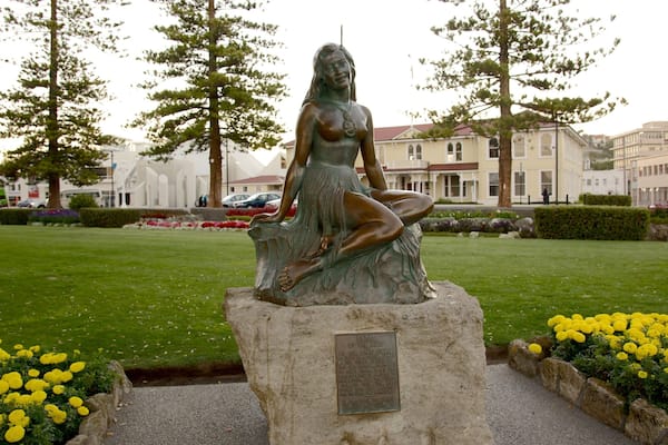 Pania of the Reef mettant en vedette parc