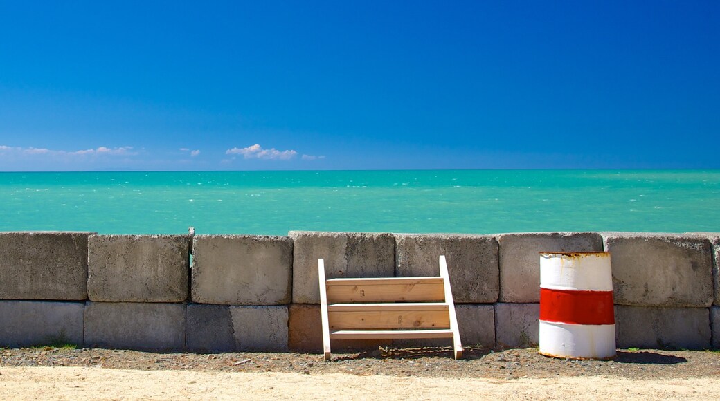 Cape Kidnappers bevat algemene kustgezichten