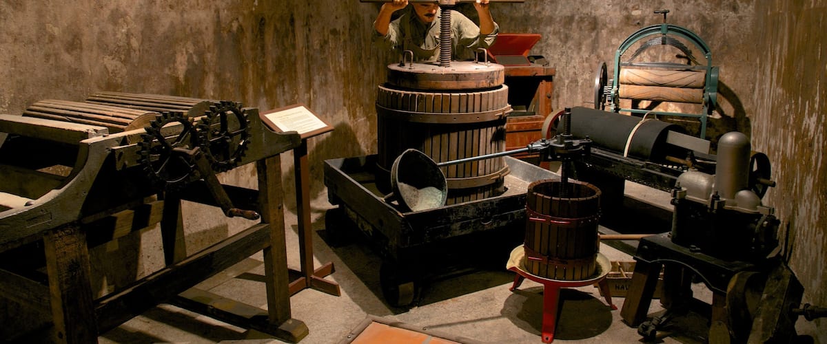 Bodega de vino Church Road