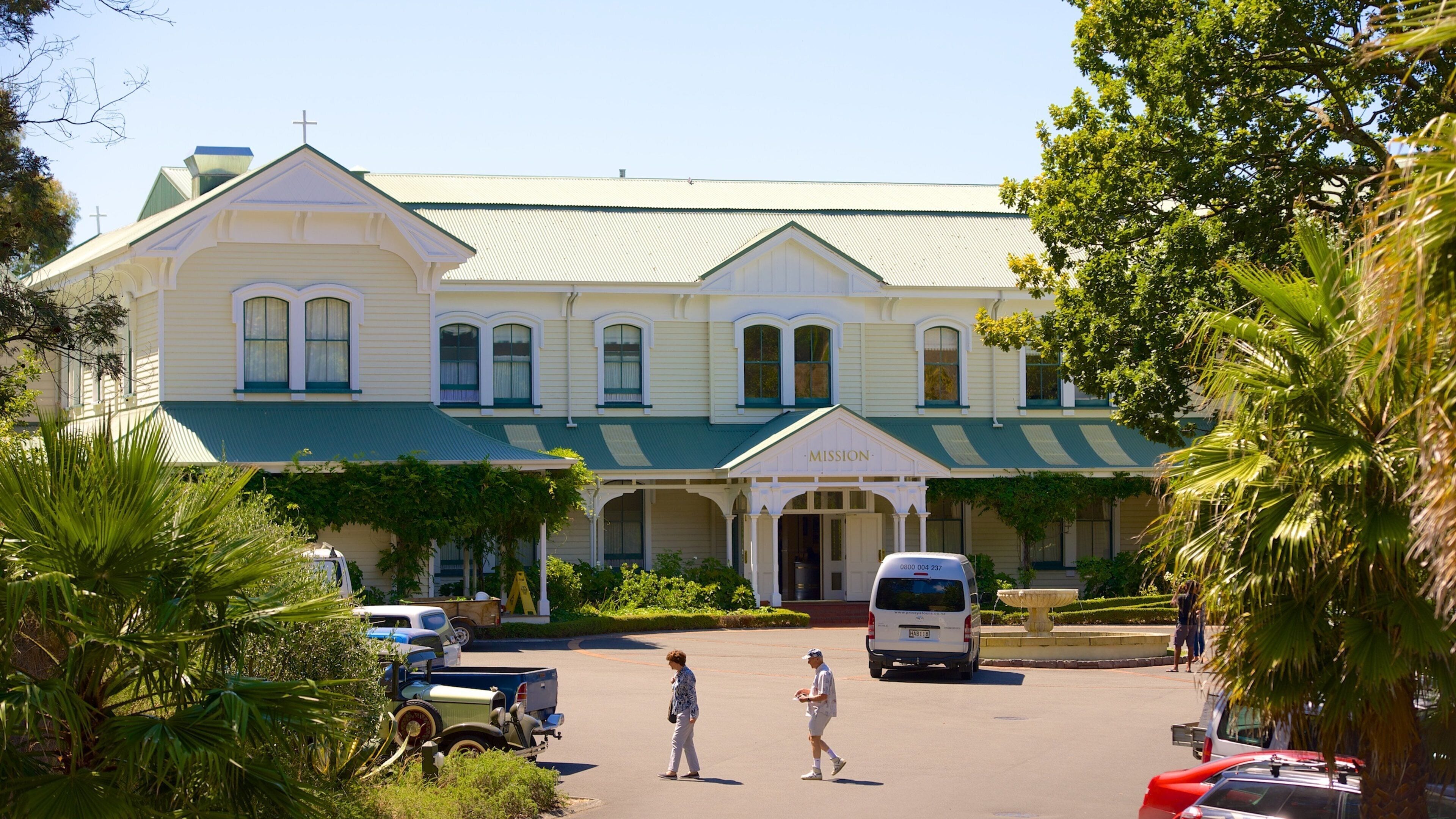 Mission Estate Winery featuring heritage elements