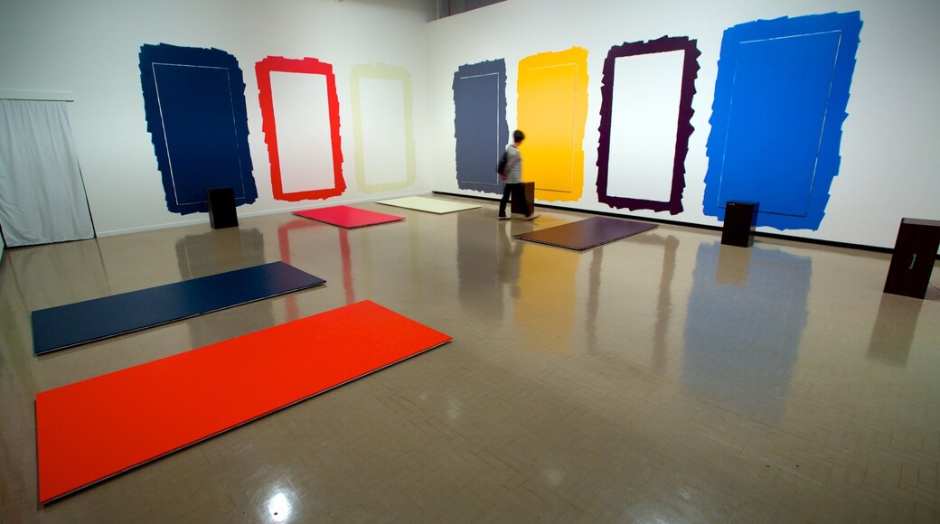 City Gallery Wellington featuring art and interior views
