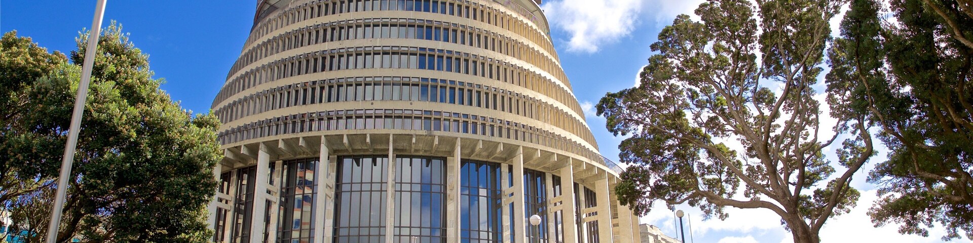 Beehive showing modern architecture
