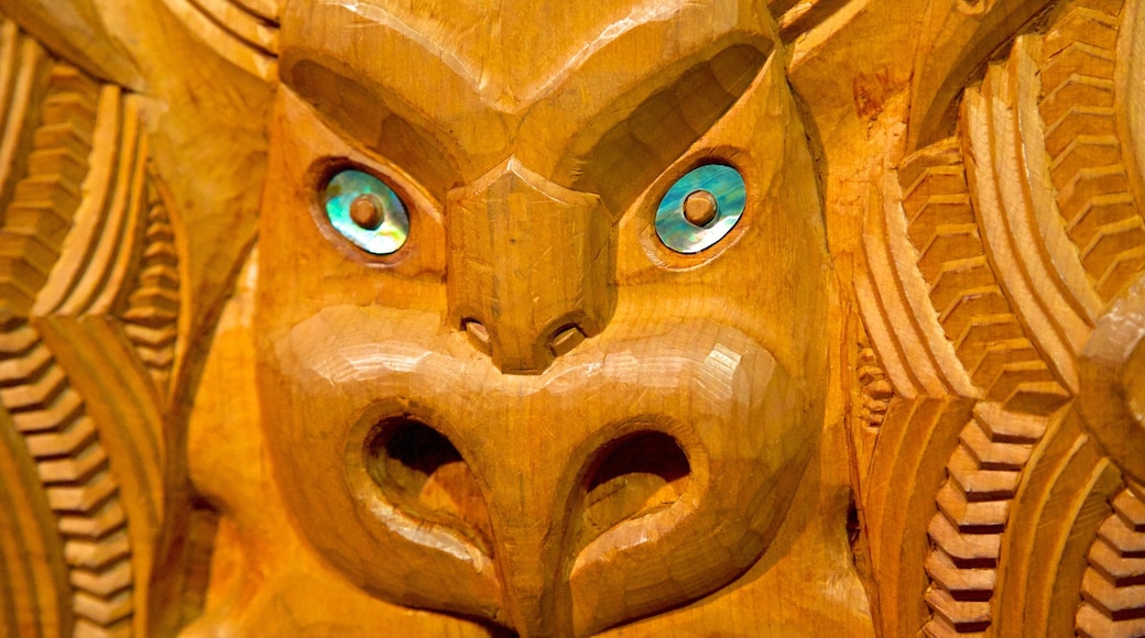 Museo de la Ciudad y el Mar de Wellington mostrando vista interna