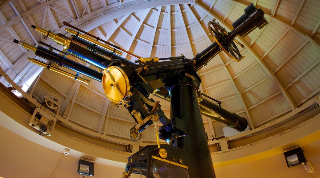 Carter Observatory showing interior views and an observatory