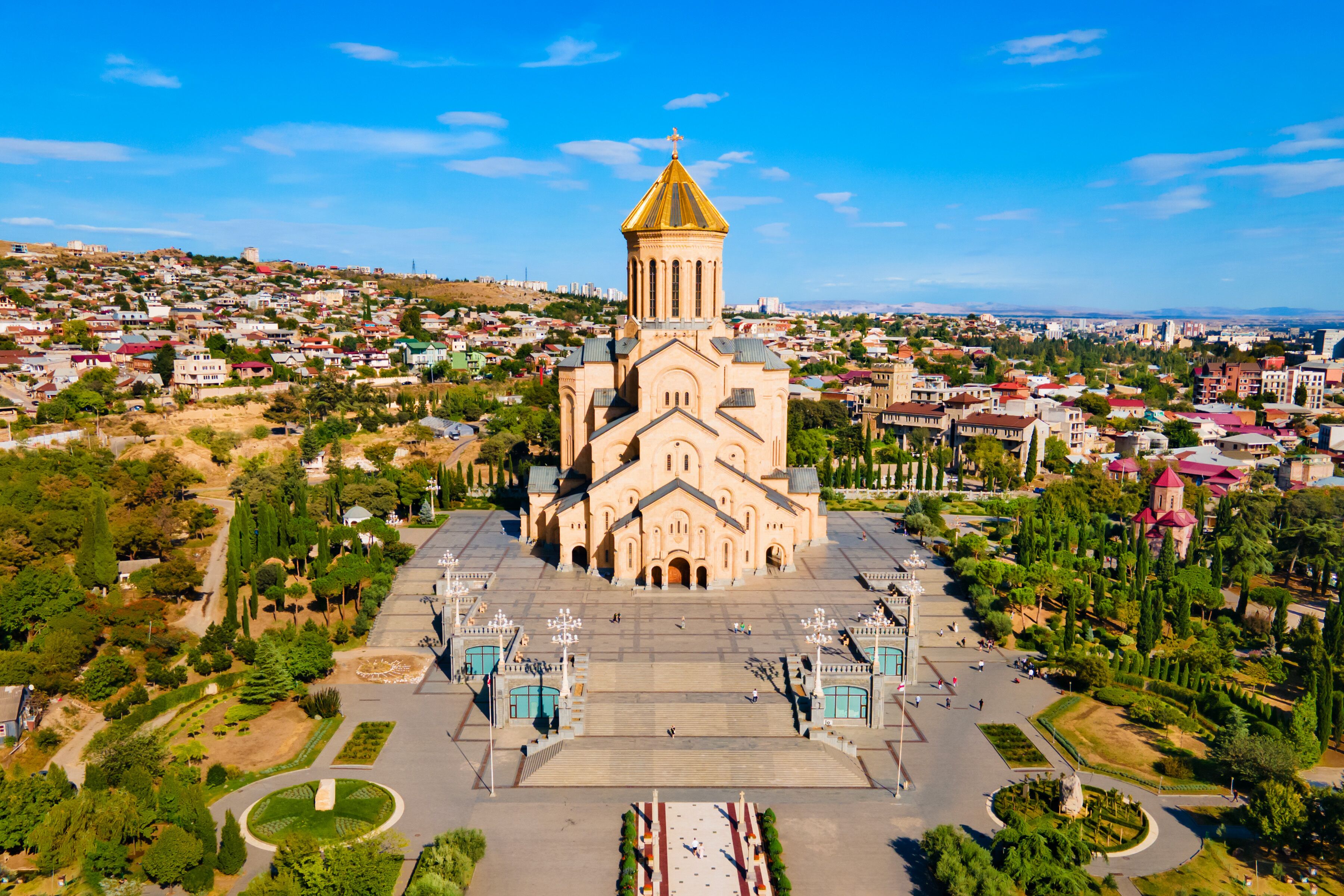 Holy Trinity Cathedral in Tbilisi, Georgia