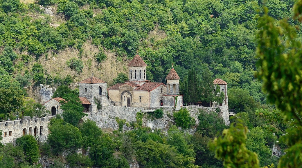 Georgia, Gelati monastery old orthodox centre of religious life near Kutaisi, UNESCO.