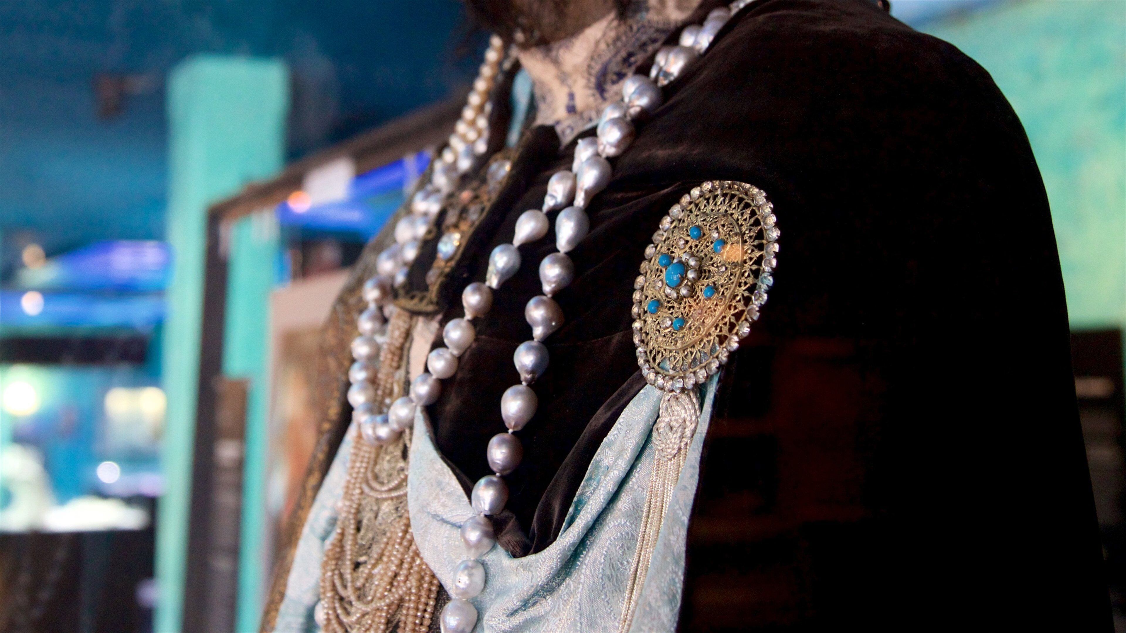 Black Pearl Museum showing interior views