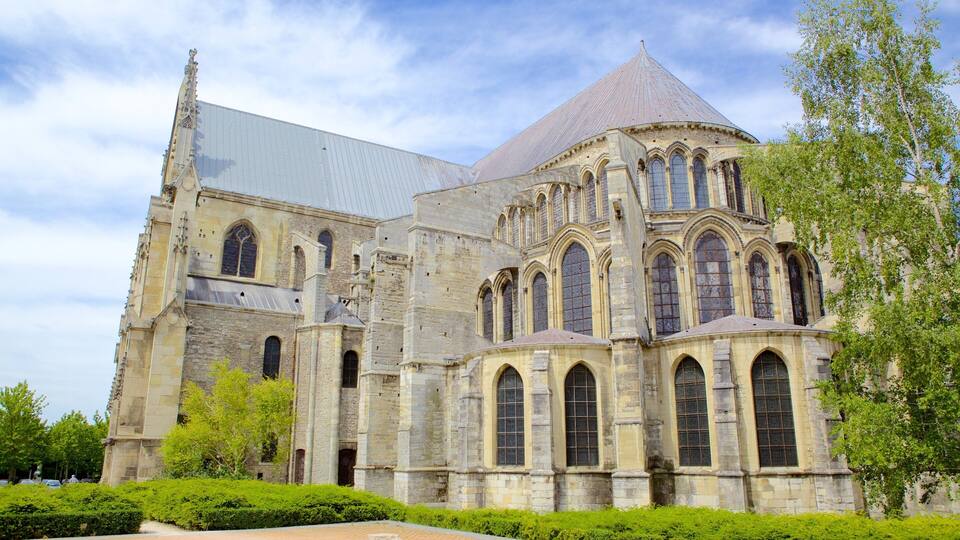 St. Remi Basilica showing heritage elements and a church or cathedral