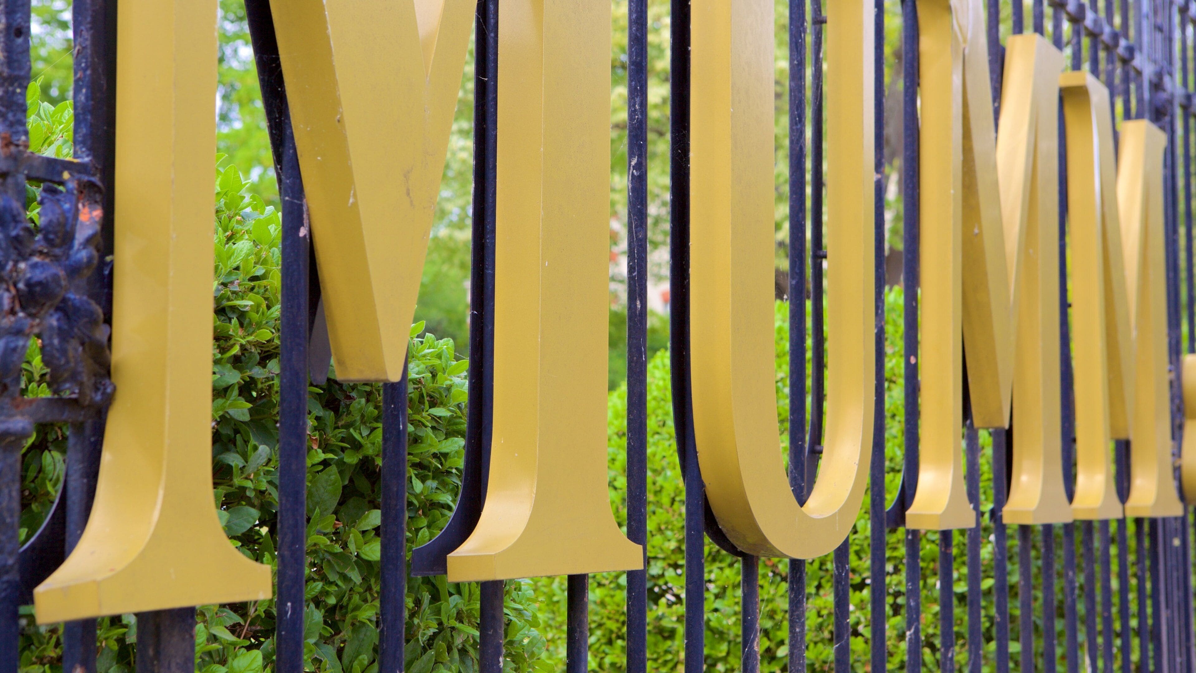 Mumm featuring signage