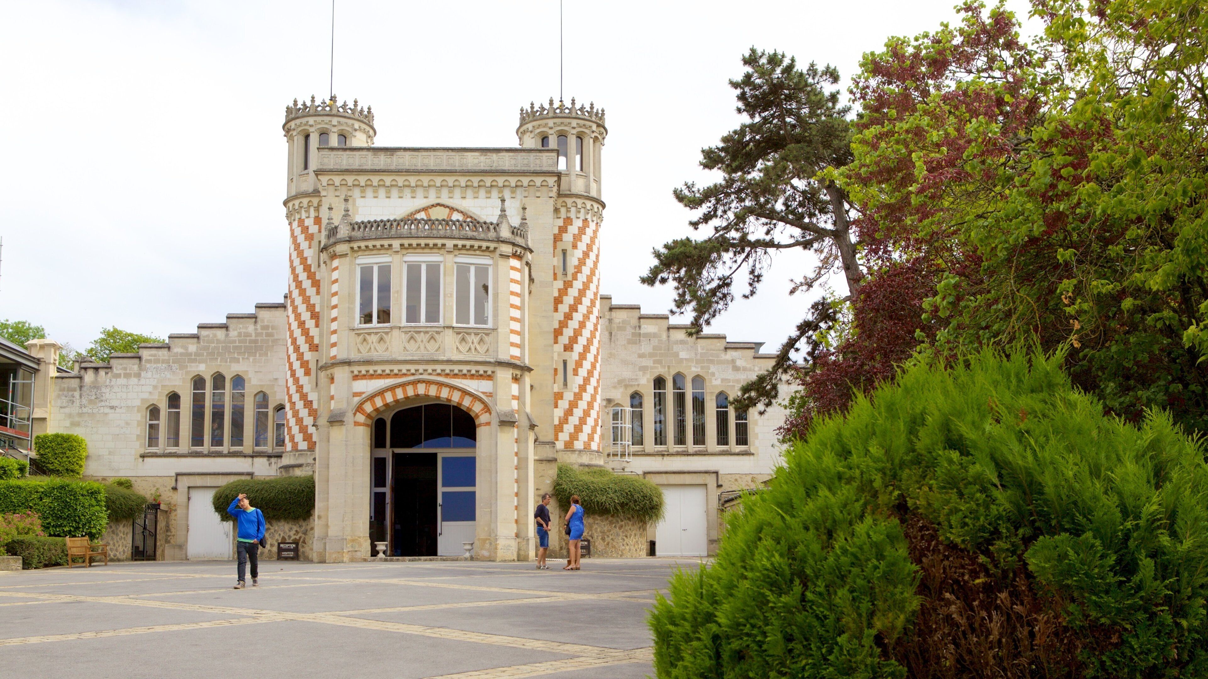 Domaine Pommery which includes chateau or palace and heritage elements
