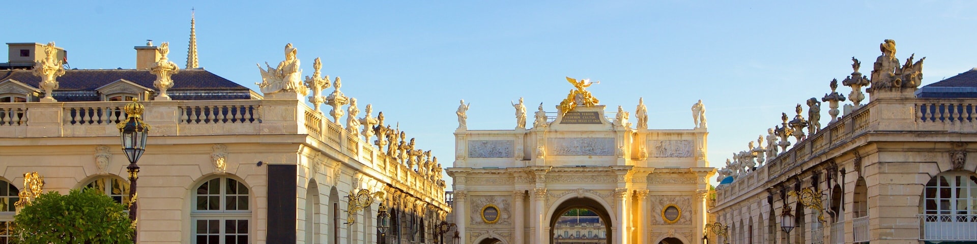 Place Stanislas caracterizando elementos de patrimônio e arquitetura de patrimônio