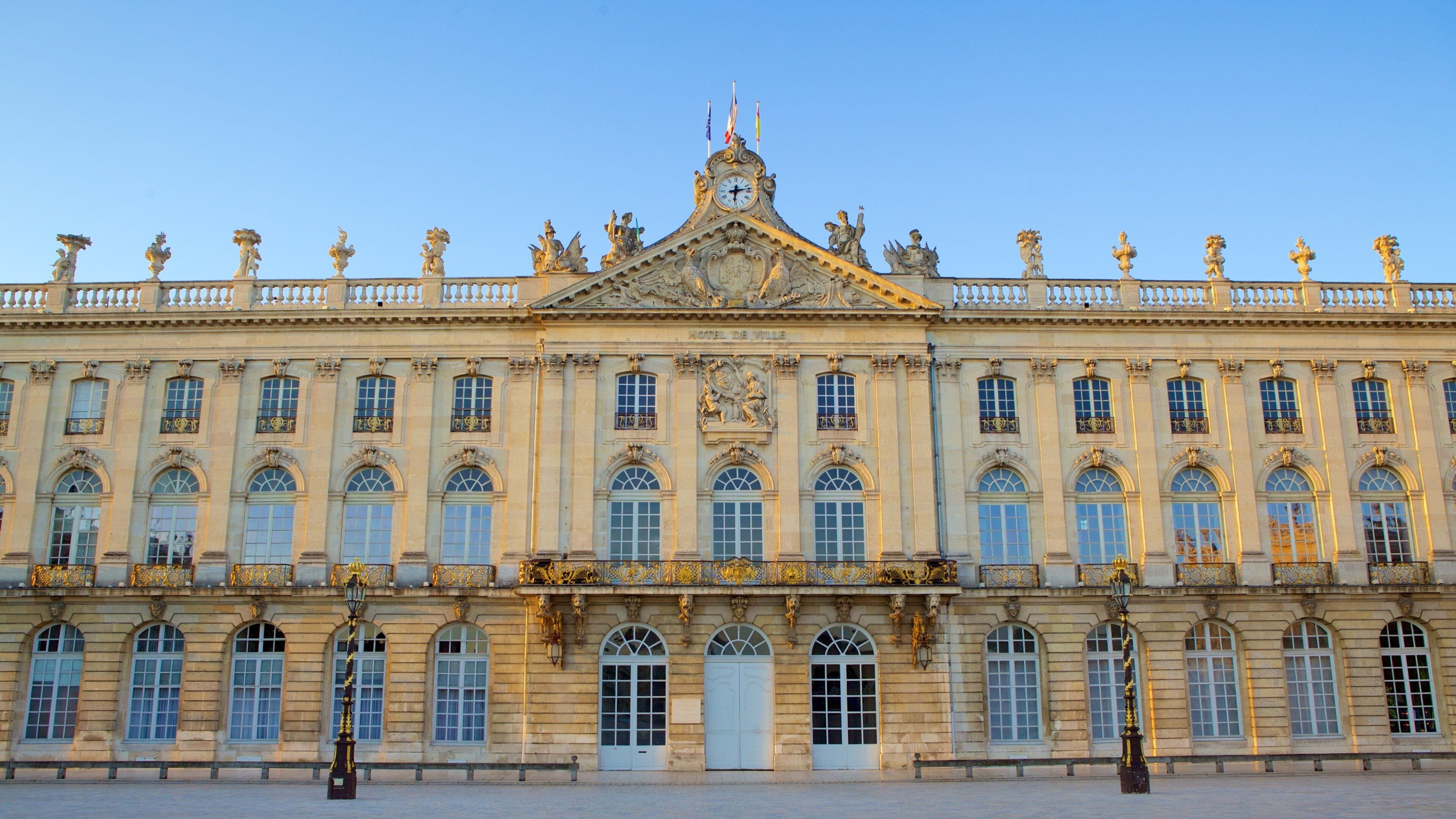 Nancy Hotel de Ville showing heritage elements and heritage architecture
