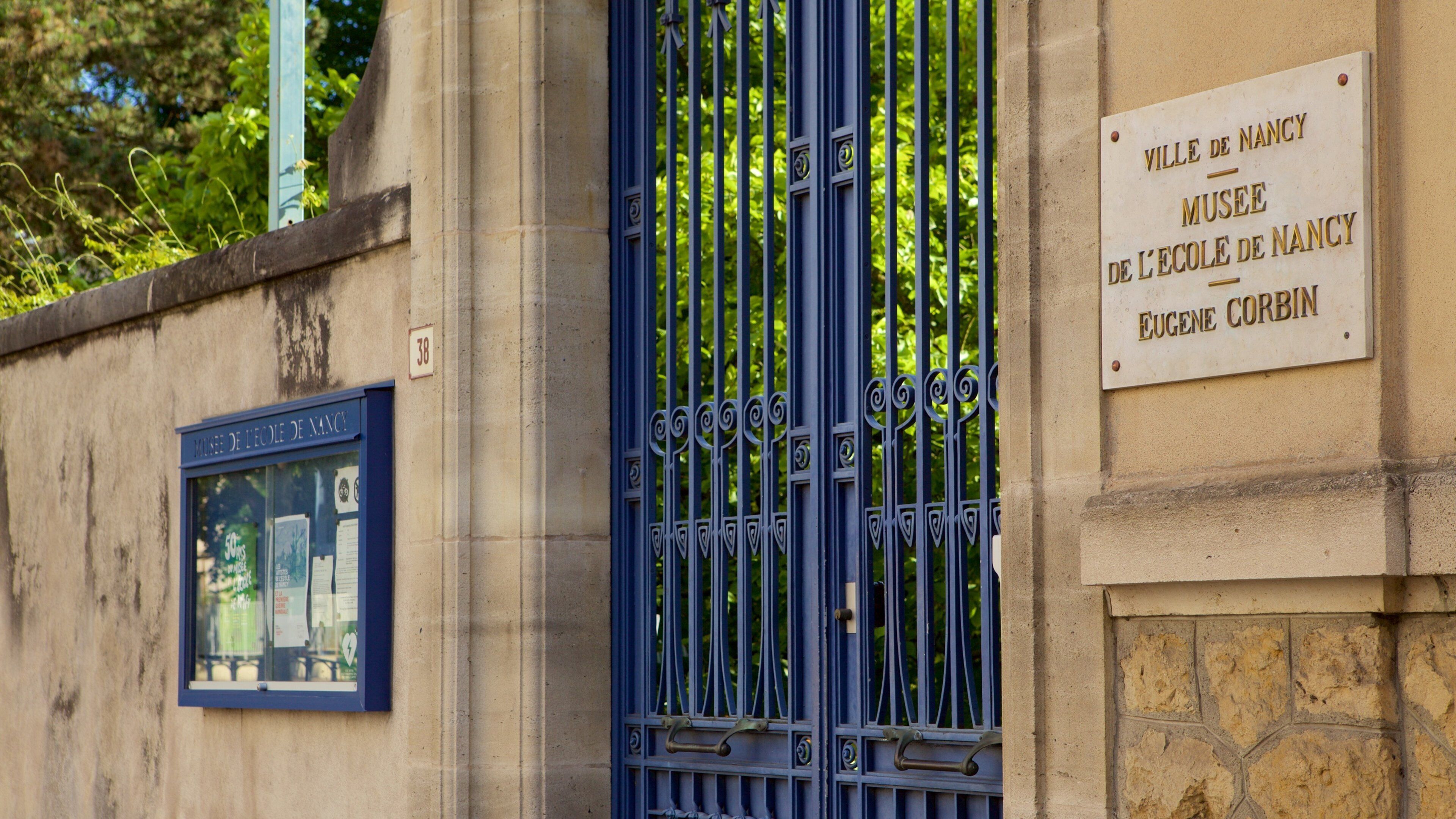 Musée de l\'École de Nancy qui includes signalisation