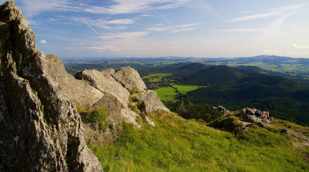 Puy de Dome which includes tranquil scenes and landscape views