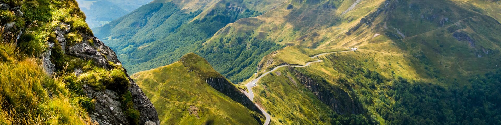 View of Puy Mary, Auvergne, France