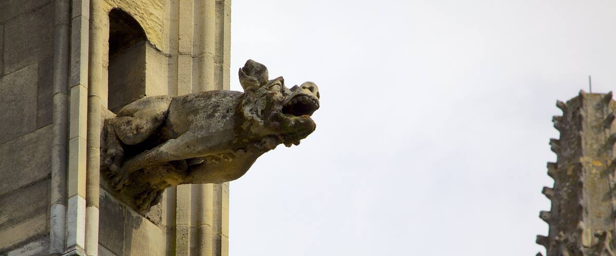 Saint-Ouen Church which includes a church or cathedral