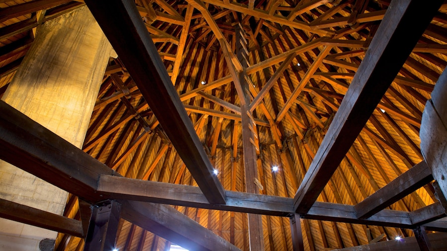 Tour Jeanne d\'Arc featuring interior views