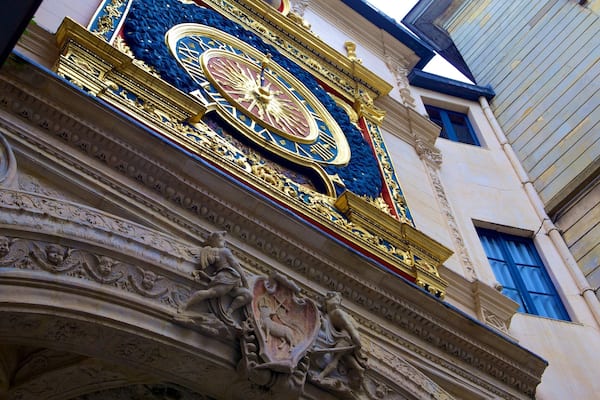 Gros Horloge mettant en vedette patrimoine architectural