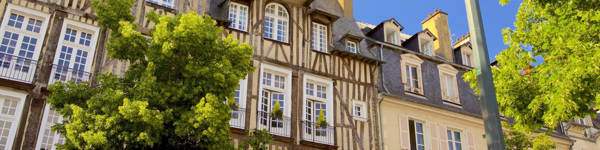 Place des Lices montrant maison