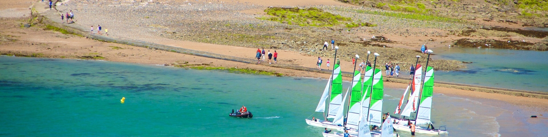 Grand Be featuring general coastal views, sailing and a bay or harbor