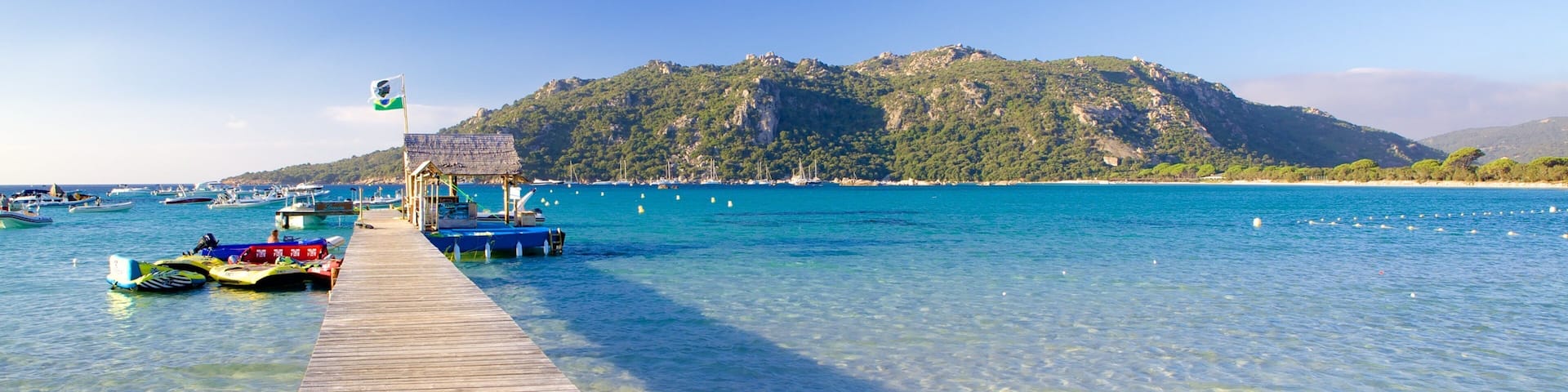 Santa Giulia Beach which includes general coastal views