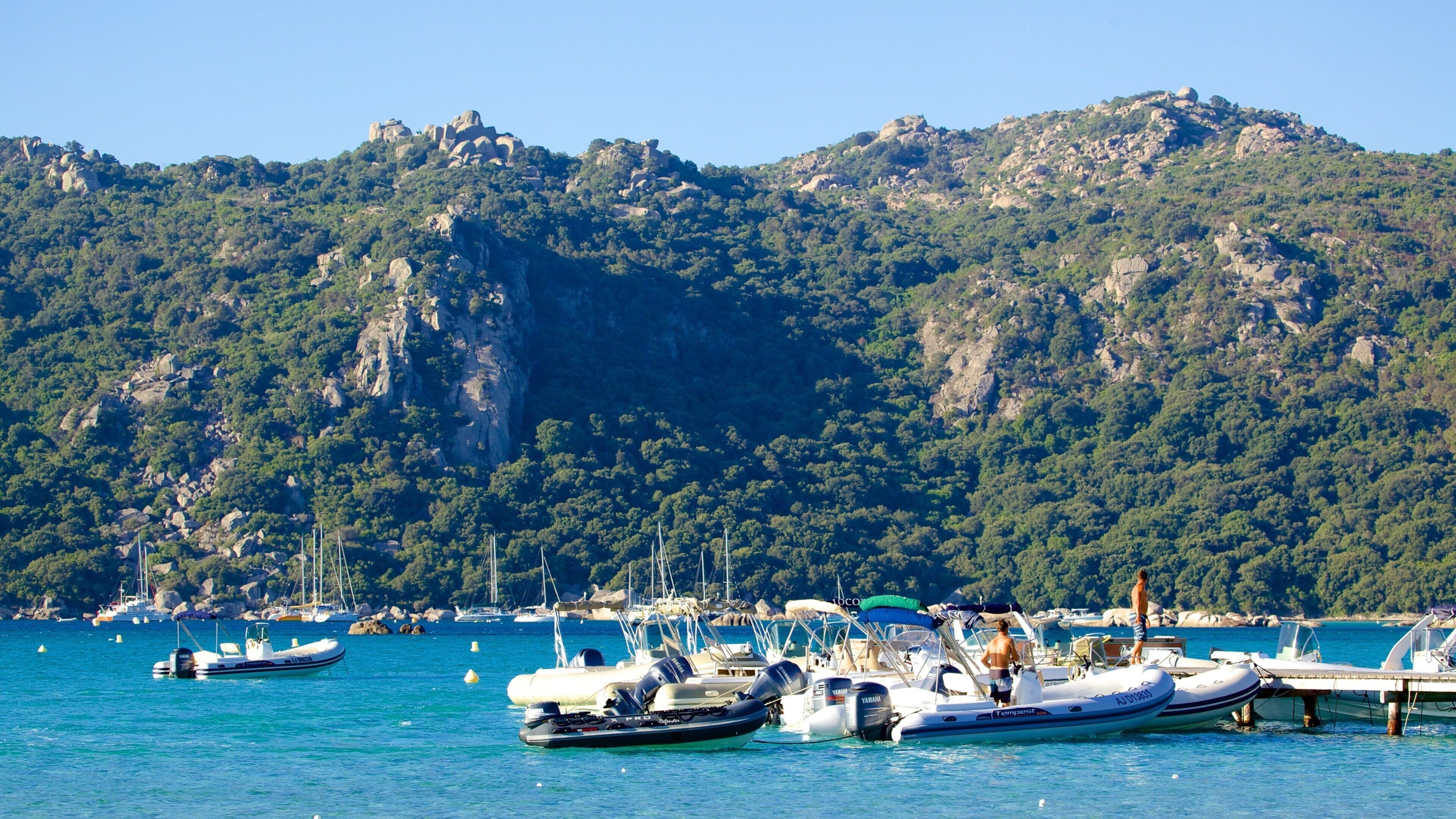 Santa Giulia Beach featuring general coastal views and a bay or harbour