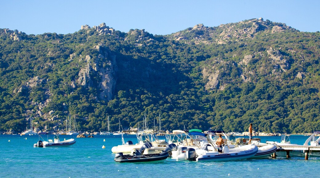 Santa Giulia Beach featuring general coastal views and a bay or harbour