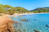 Azure crystal clear sea water of Palombaggia beach on Corsica island, France, Shutterstock ID 295494956, SF SSA Case with Manager Approval: Case 07151371, Job: Prepay credit, Client/Licensee: , Other: