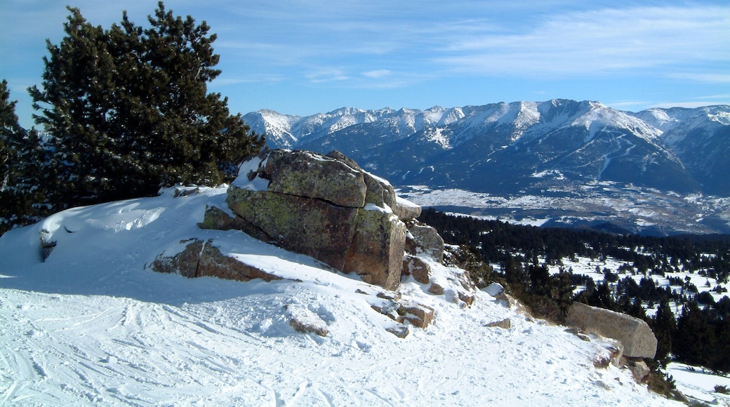 Pyrenees from Roc de la Calme, Font Romeu. Good skiing centre in the French Pyrenees