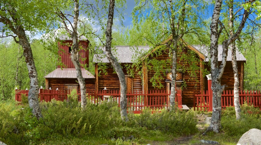 Pielpajarvi-ødemarkskirken og byder på en kirke eller en katedral og fredfyldte omgivelser