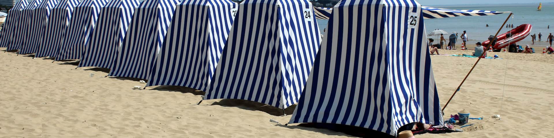 Royan - Tentes de Plages