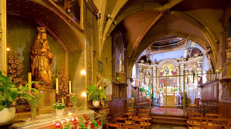 Chapel of St-Aurelien showing a church or cathedral, religious elements and heritage elements