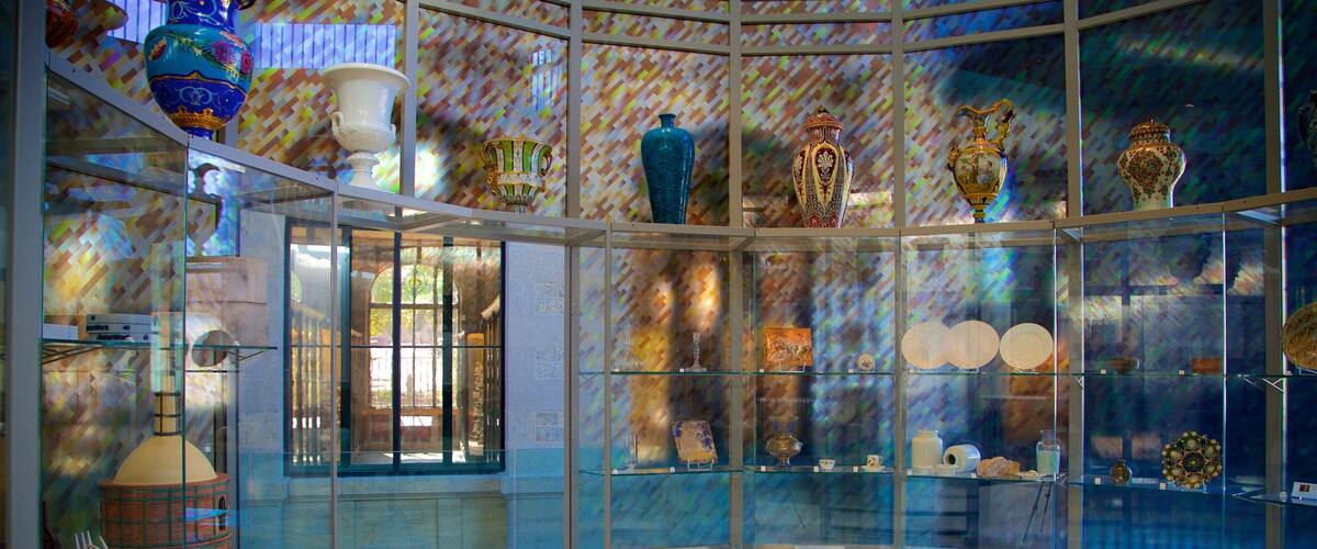 Musee National Adrien Dubouche showing heritage elements and interior views