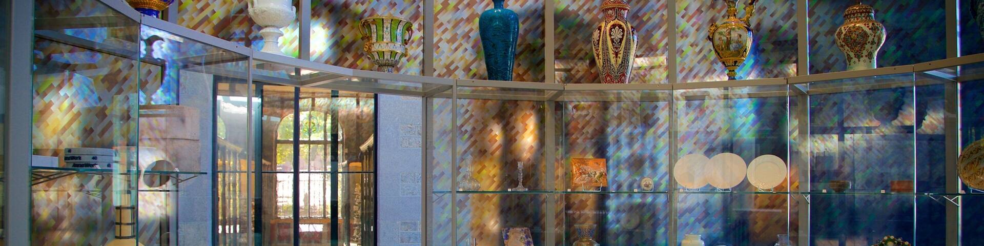 Musee National Adrien Dubouche showing heritage elements and interior views