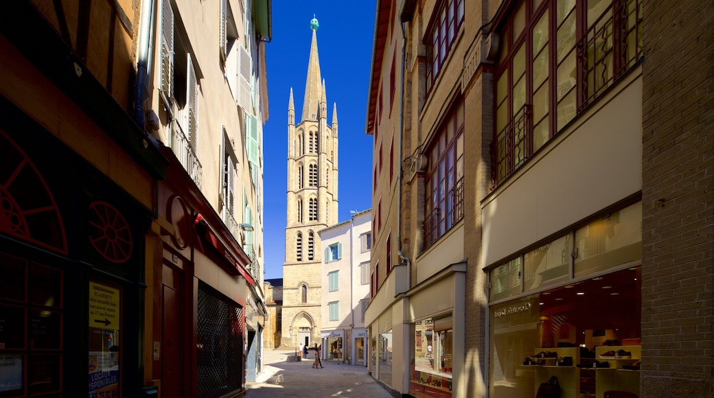 Church of St-Michel-des-Lions featuring a city and heritage architecture